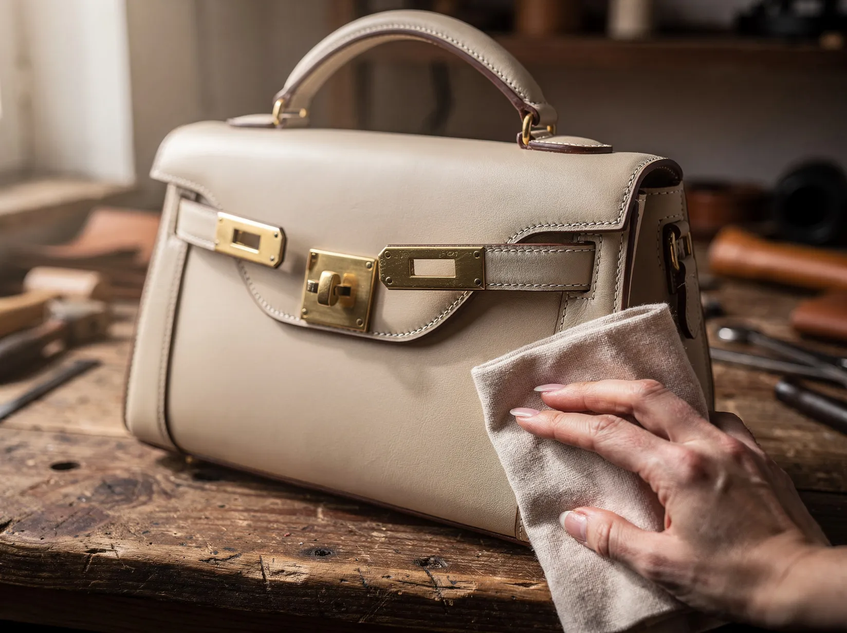 Handbag restoration